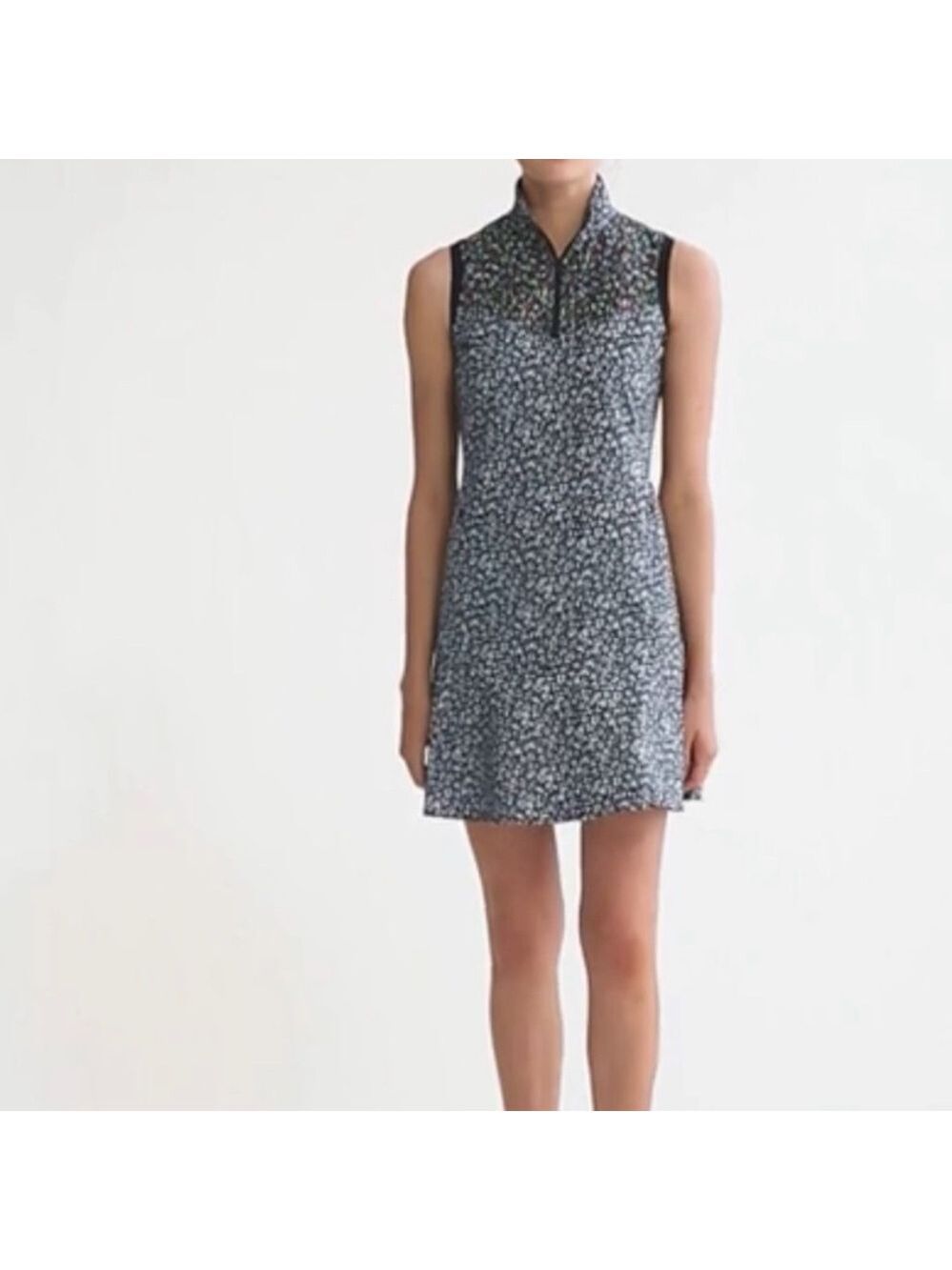 RLX Ralph Lauren Golf Dress Navy Floral Print Performance Small Small - Picture 11 of 11